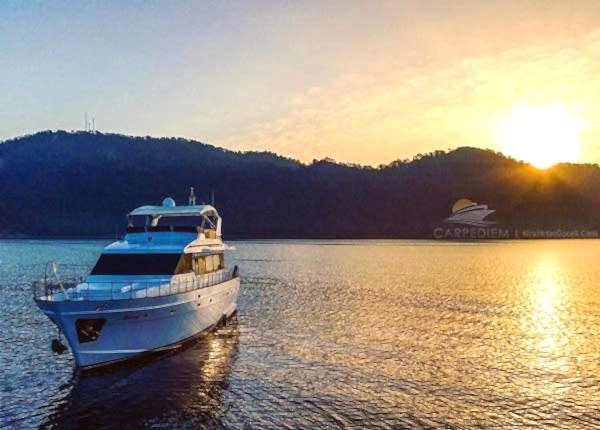 Kiralık Yat Göcek | Maitresse Lüks Motoryat, Göcek Tekne Kiralama, Göcek Yat Kiralama, Göcek Luxury Boat Charter, Gocek Yacht Charter