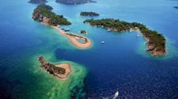 Yassıca Adalar ( Yassıcalar ) Fethiye Körfezi