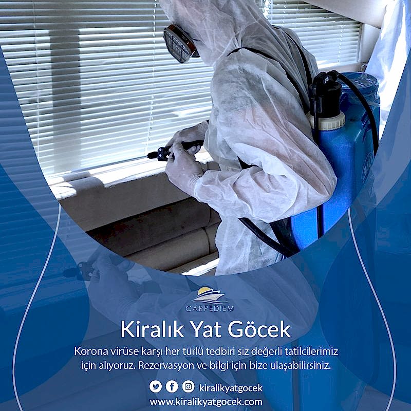 COVID-19, Koronavirüs Tedbirleri - Göcek Yat Kiralama
